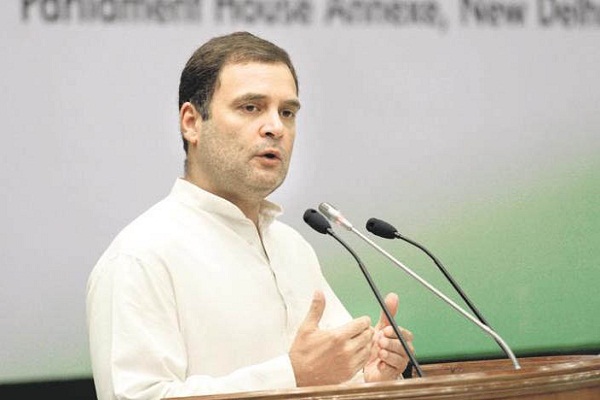 rahu says first installment of corruption in Rafael reached Ambani's account