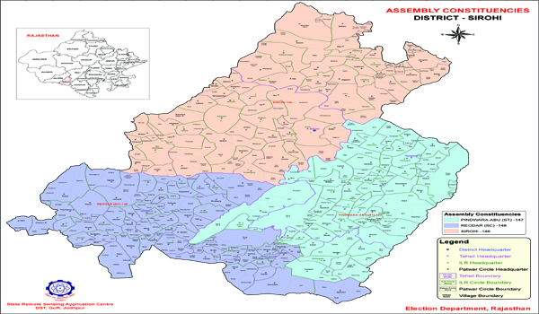 sirohi District Map