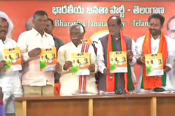 BJP declares Telangana development promises in the manifesto