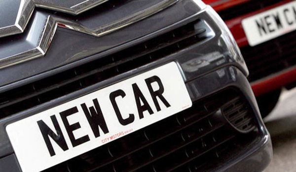 All new vehicles to come with high security number plates from April 2019