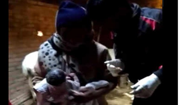 madhya pradesh police rescue baby delivered by woman who committed suicide by hanging