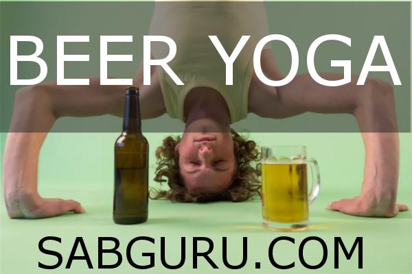 beer yoga hindi