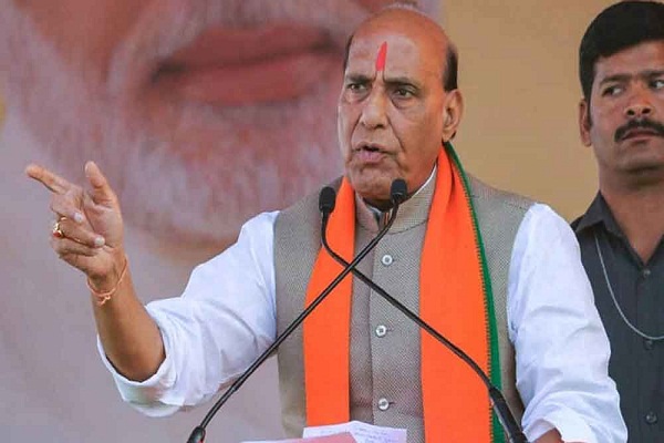 Rajnath Singh Warning Stop help of terrorists from Pakistan's land