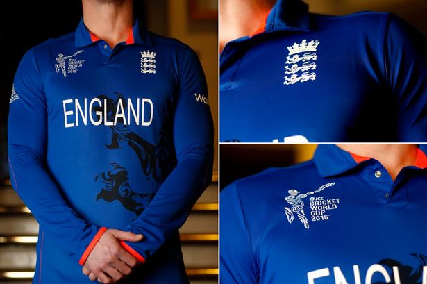 England's New ODI Cricket Jersey