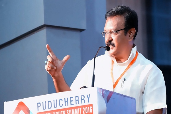 Puducherry Revenue Minister MOHF Shajaha referred to Chennai Hospital