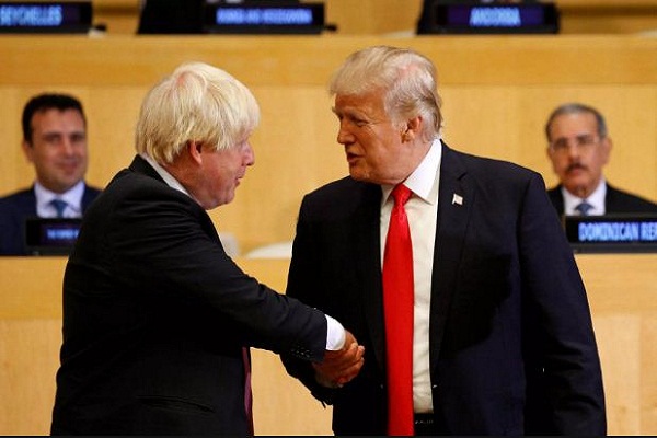 Donald Trump says Boris Johnson will be the best choice for UK Prime Minister