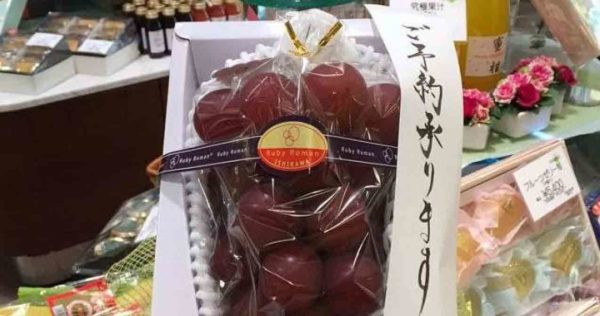 Ruby Roman Grapes