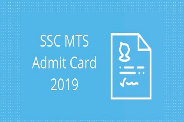 SSC MTS Admit Card 2019 Released