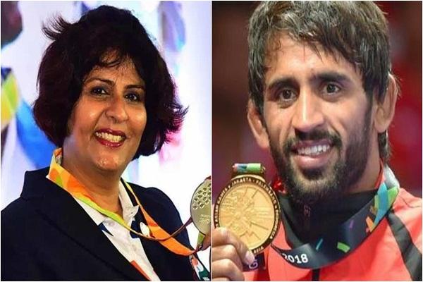 Bajrang and Deepa Malik will receive Khel Ratna and 19 players Arjuna Award