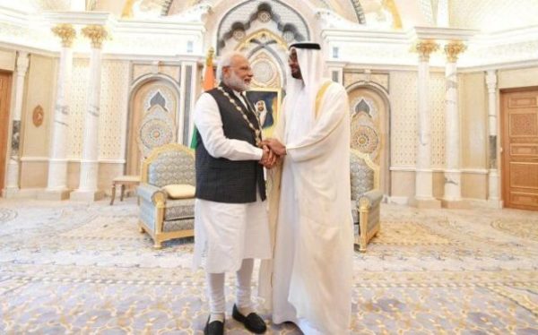 PM Narendra Modi conferred with UAE highest civilian award