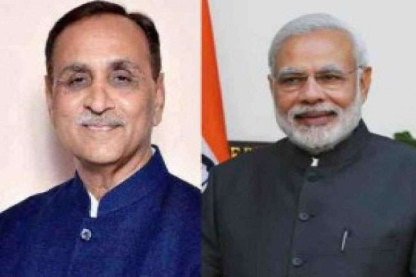 pm modi birthday wishes to gujarat cm vijay rupani