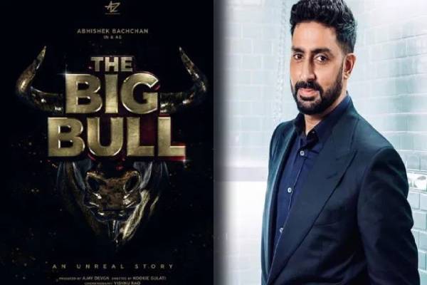 Abhishek Bachchan shares The Big Bull Poster on Social Media