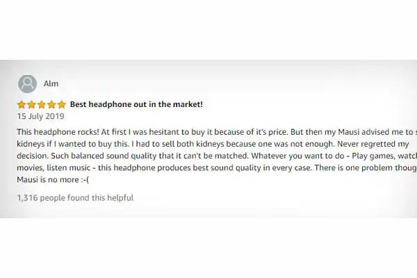 customer review