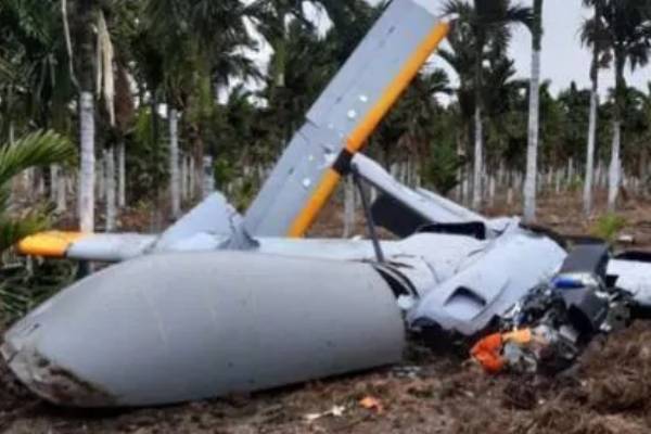 Karnataka chitradurga DRDO rustom 2 UAV Crash