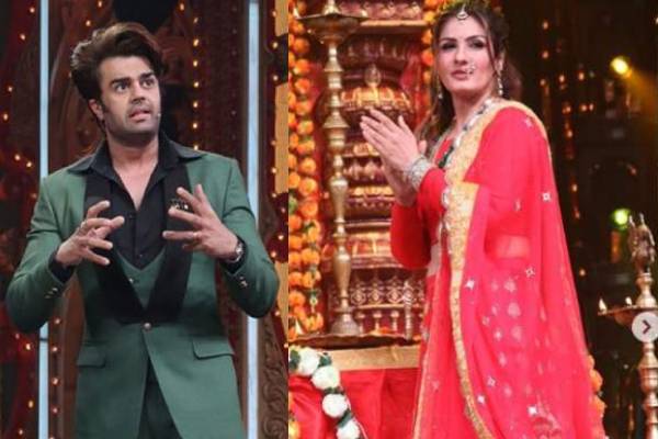 nach-baliye-9-raveena-tandon-maniesh-paul-get-into-a-big-fight-on-set