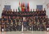 President Kovind honored the Army Air Force Defense Corps with the President's flag