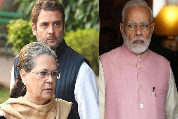  Sonia and Rahul Gandhi congratulate Modi on his birthday