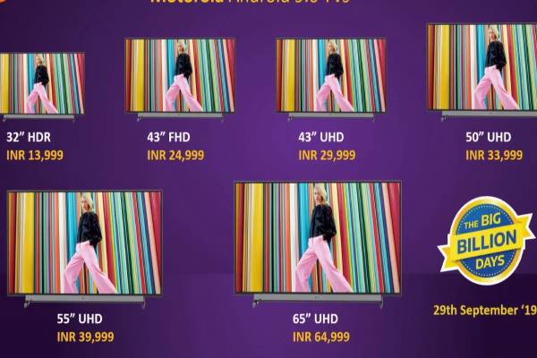 The prices for the Motorola TV are as follows