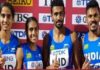 World Athletics Championships Indian Mixed Relay Team Gets 7th Place