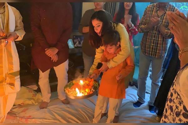 raveena tandon becomes grand mother