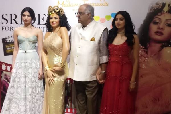 boney-kapoor-along-with-daughters-janhvi-and-khushi-unveil-the-wax-statue-of-sridevi