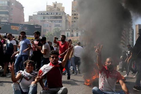 Anti-government protest in Lebanon