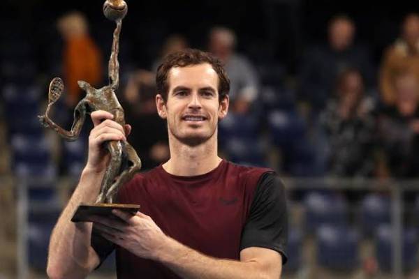 Murray won the ATP title in Antwerp after two years