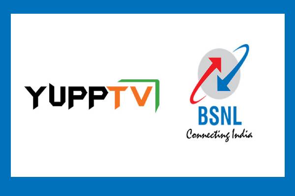 yupptv partnership with BSNL