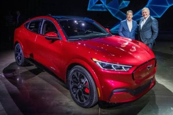 Ford launches first electric car Mustang Mach-E
