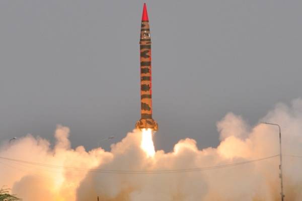 Pakistan tests ballistic missile Shaheen-1