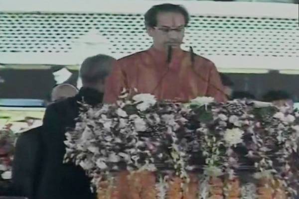 Uddhav Thackeray takes oath as Chief Minister of Maharashtra