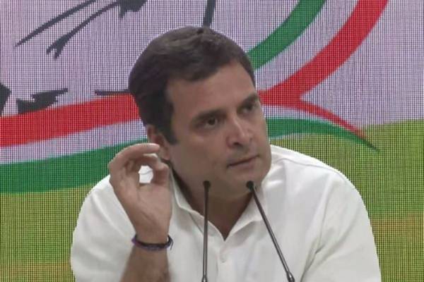 rahul terms demonstration terror attack