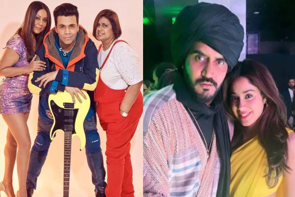 bollywood stars took get up of 90s movie theme party