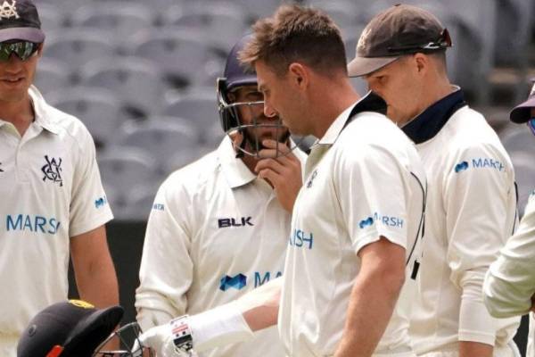 sheffield shield opening day abandoned due to dangerous mcg pitch