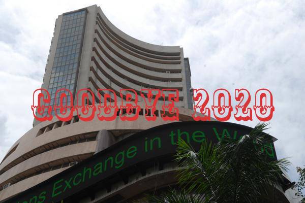Sensex said goodbye to 2019 with fall