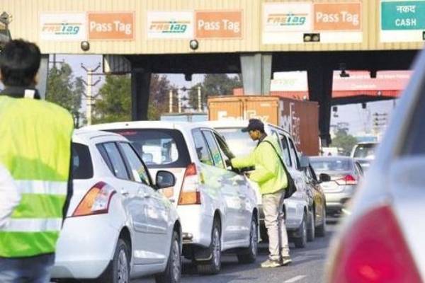 With credit card and UPI you can also pay toll