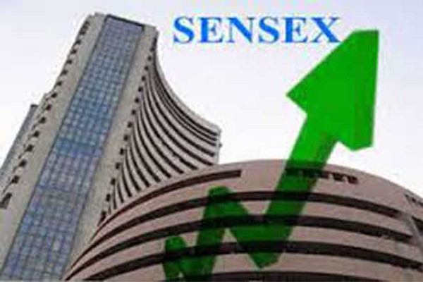 Sensex rises 605 points and Nifty rises 172 points in Mumbai