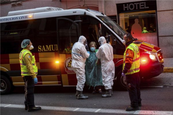 The number of corona infects crosses one million and 9053 killed In Spain