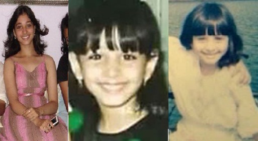 Thamanna Bhatia Childhood photo collection