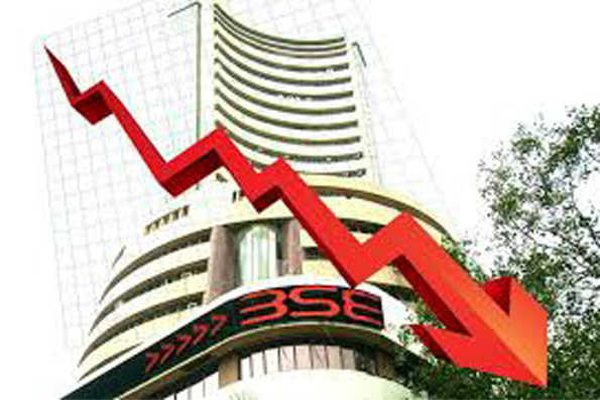 Stock market rolled down due to recession