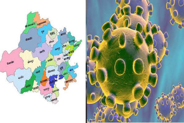 Corona infected number reached 7376 in Rajasthan