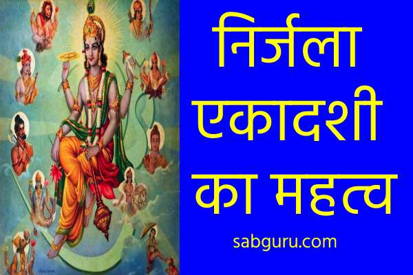 importance of nirjala ekadashi in hindi