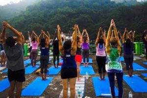 Namaste Yoga campaign surpasses one crore goal