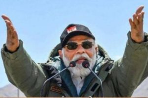 Politician Rajnath together with Modi against to China for Ladakh politics