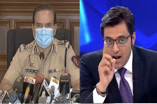 Arnab Goswami threatens to file a defamation suit against Mumbai Police chief