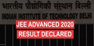 JEE results declared