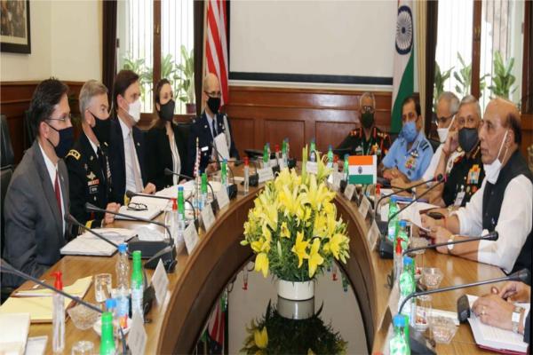Rajnath Singh said that there will be new strength in defense relations between India and America