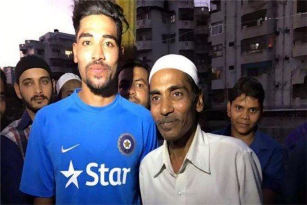 Team Indian player Mohammed Siraj father died