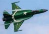 Pakistani fighter jet aircraft seen flying in Poonch