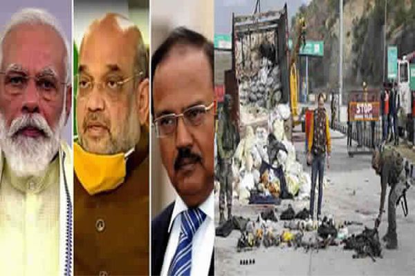 PM Modi held a high level meeting after Nagrota encounter